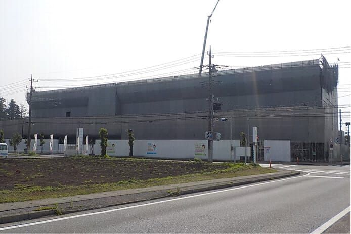 枠組み足場施工実績 5