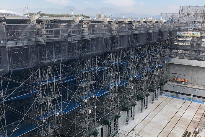 支保工施工実績 1
