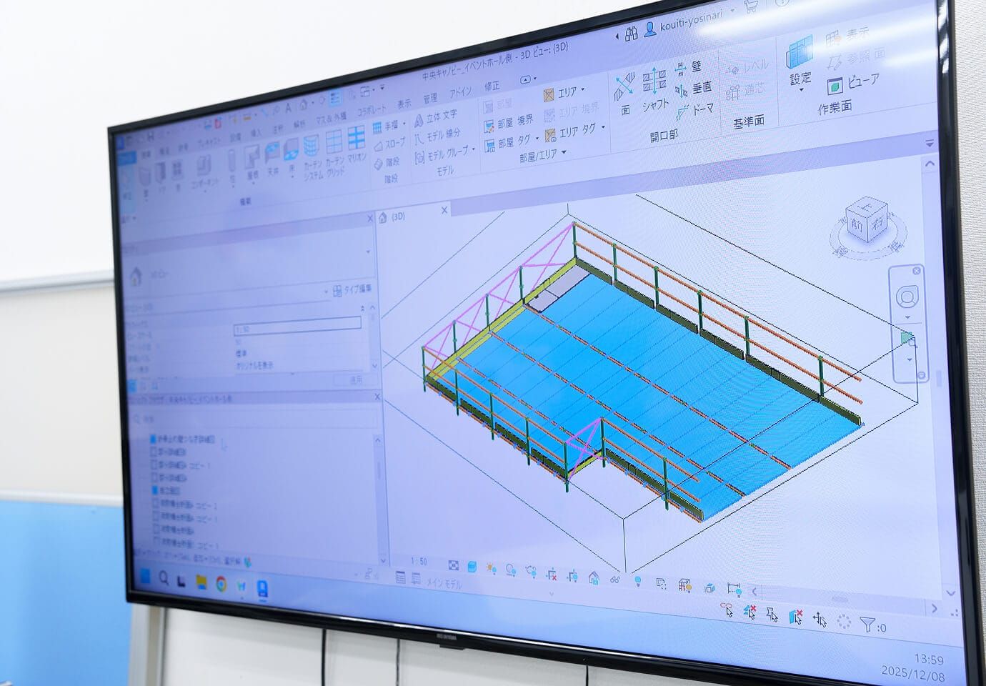 カセツリースにおけるBIM