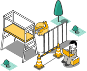 取り扱い商品バナーイラスト