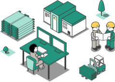 採用情報バナーイラスト